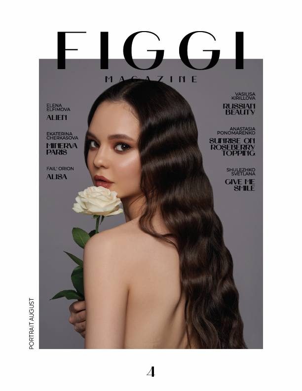 Figgi Magazine, Portrait August issue