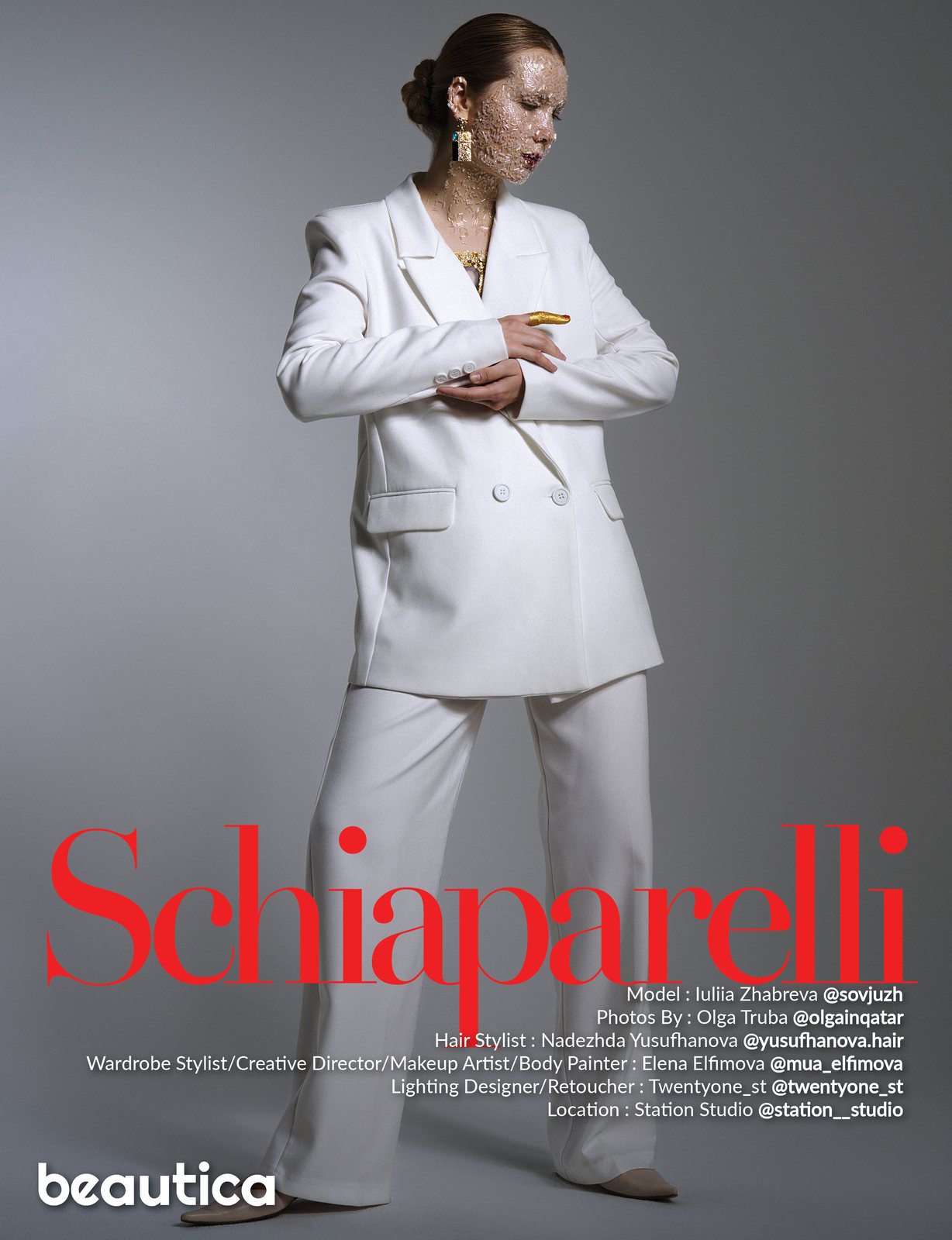 Beautica magazine page