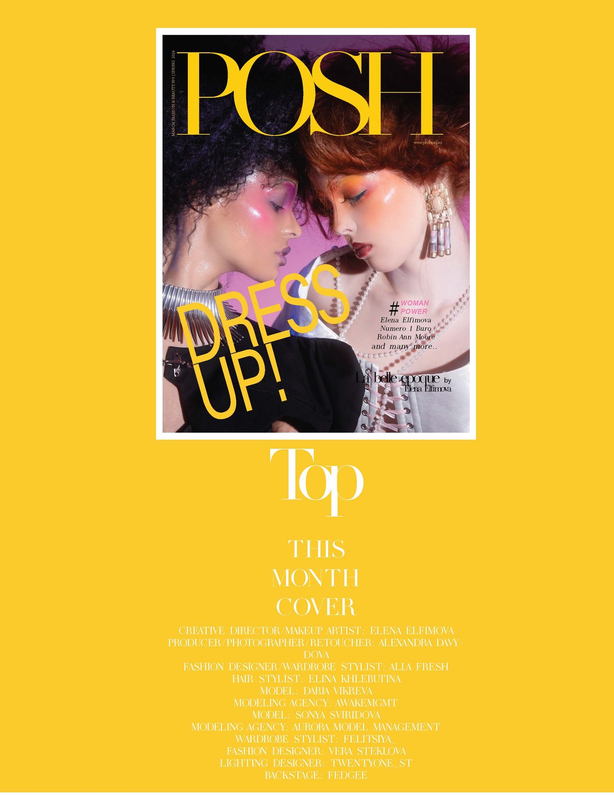 Posh magazine page