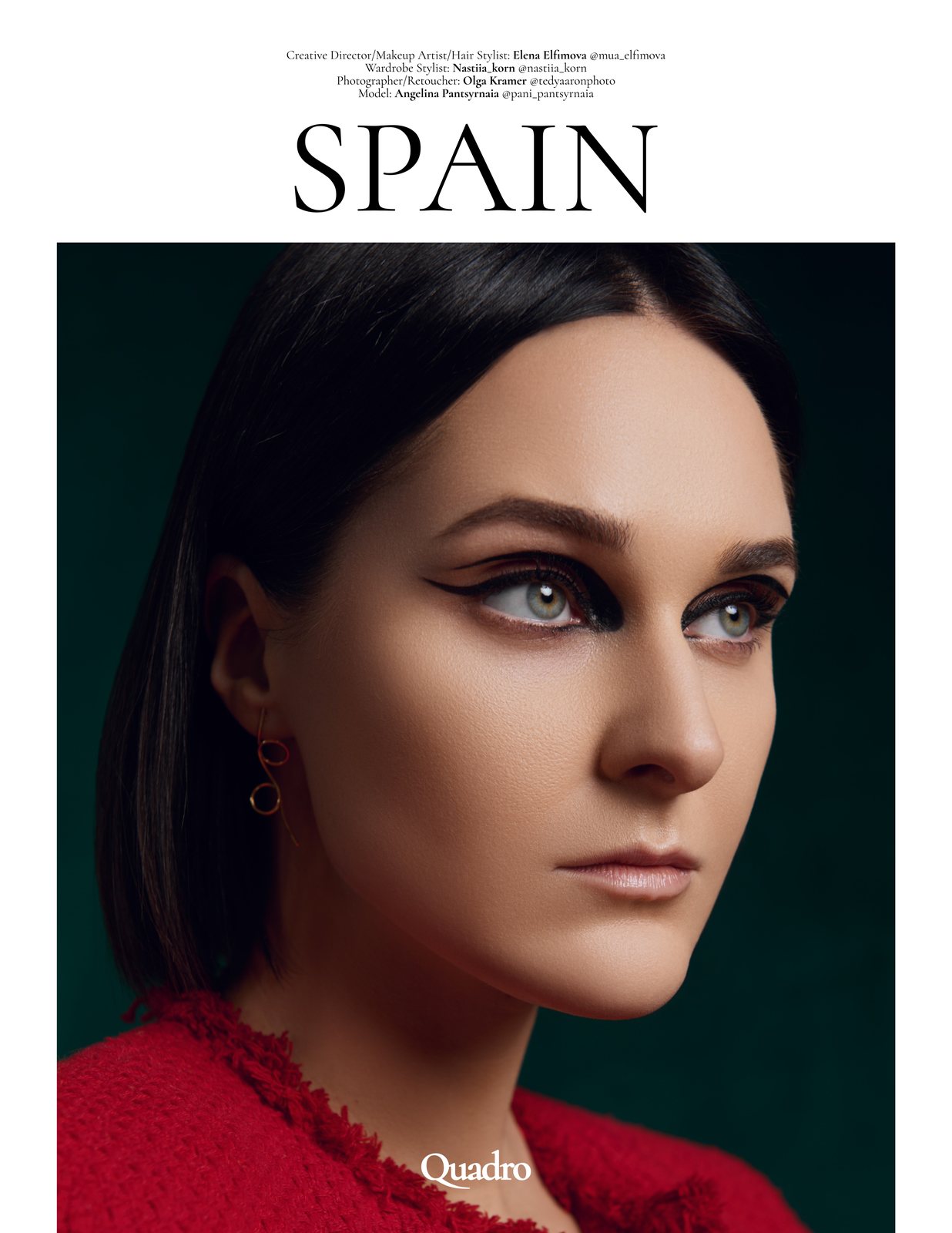 Quadro magazine page